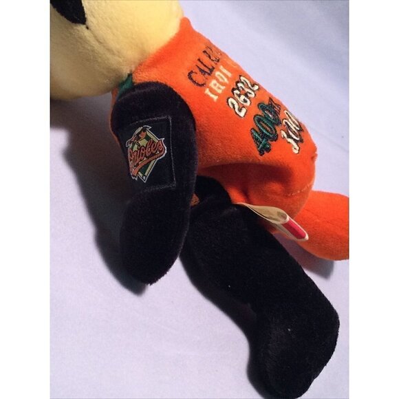 CAL RIPKEN 8" plush Bear IRON MAN Stats 400 HR, 3000 Hits, 2632 Games - Picture 7 of 9